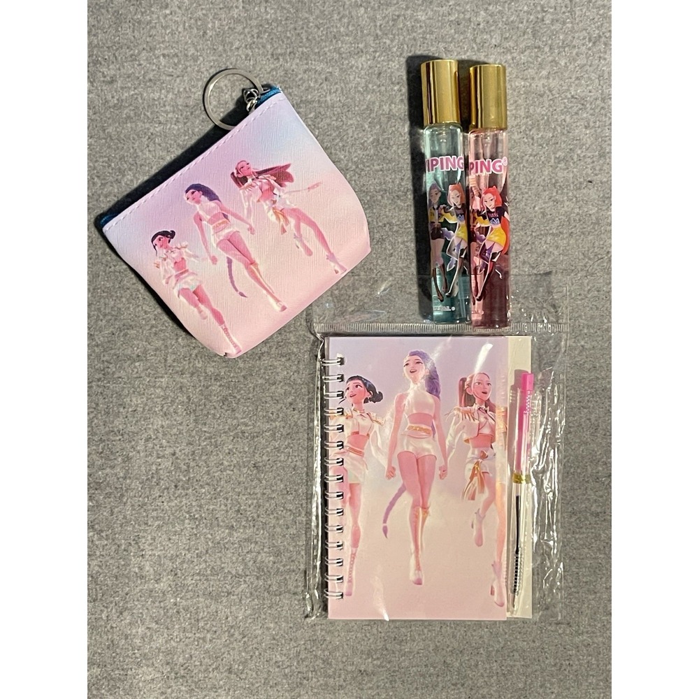K-Pop‎ Angel Girl Bundle | Coin Purse, Notebook & Perfume Set